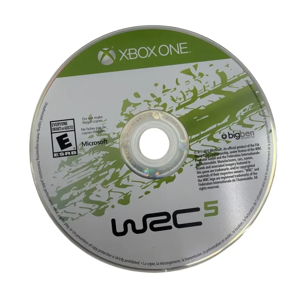 Xbox One Forza Motorsport 6 & WRC 5 FIA World Rally Championship Game Lot
